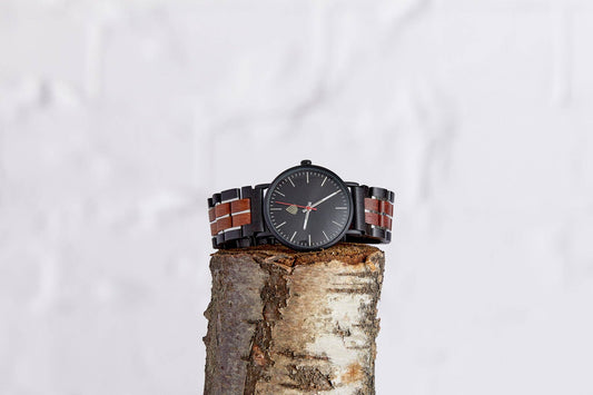 The Rowan - Handmade Natural Wood Wristwatch