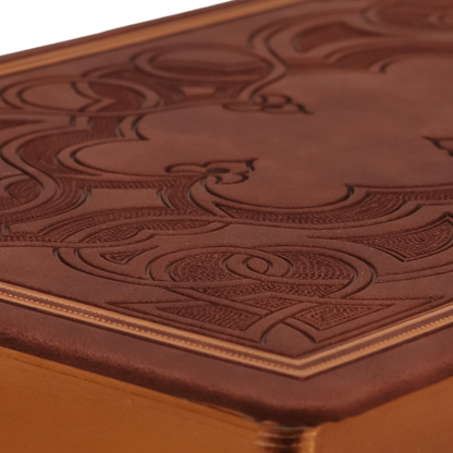 Vintage Style Dark Brown Leather Diary / Journal