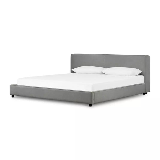 The Aidan Bed - Modern Italian Elegance Low-Profile Plush Bed