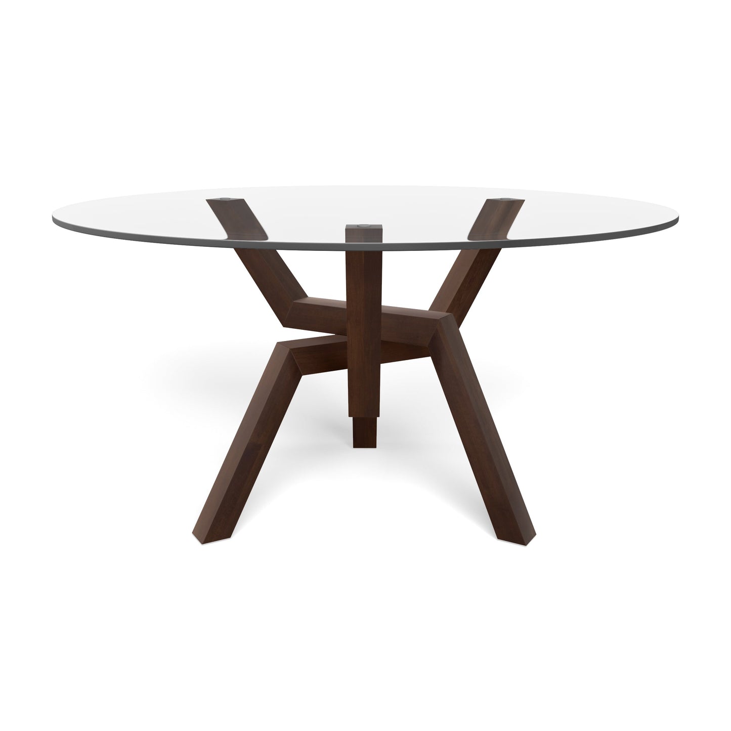 Cleo Round Dining Table Glass Top