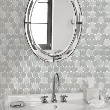 Hexagon Tile Removable Wallpaper