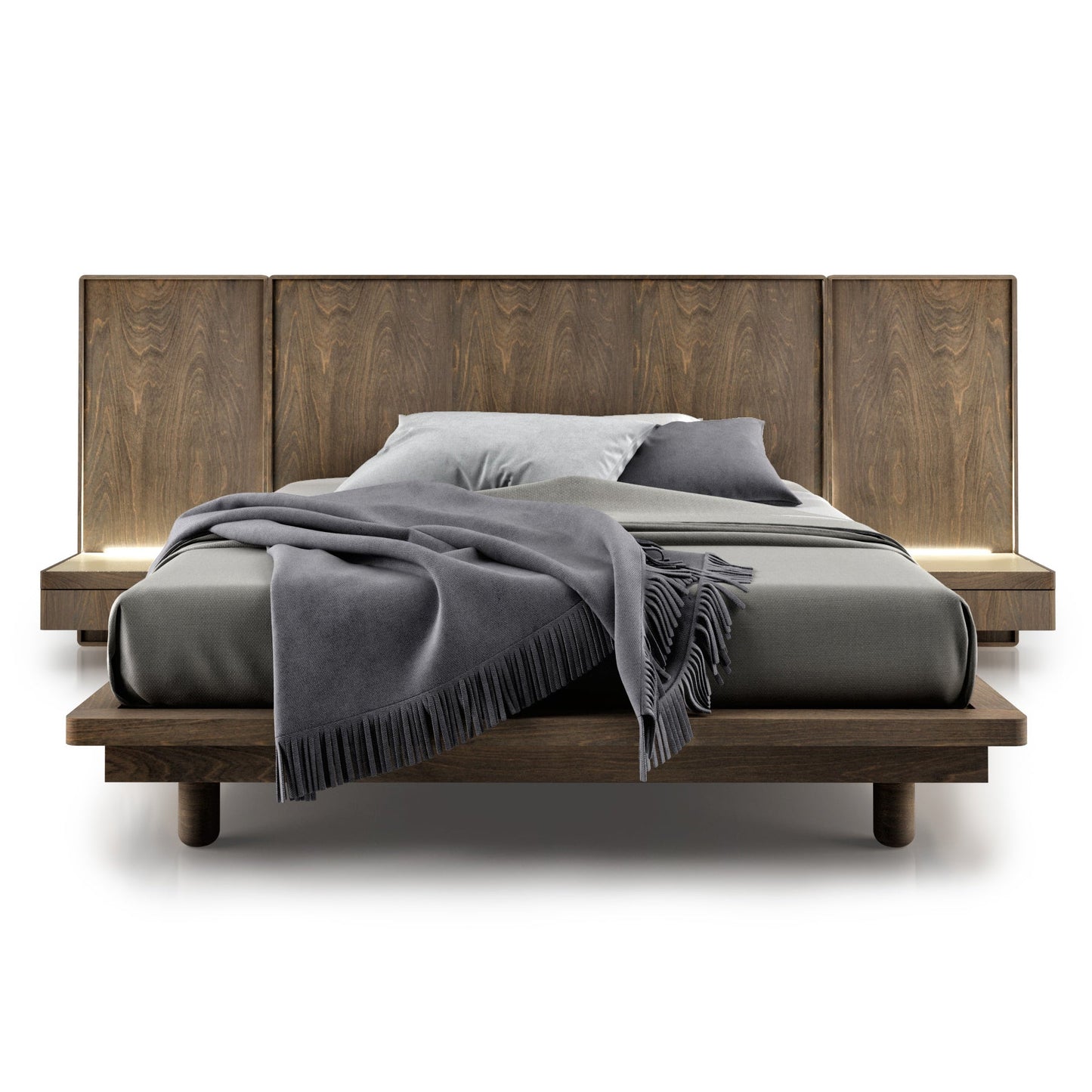 Surface Bed with Extendable Headboard