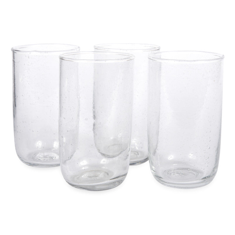 Seeded Glassware Glass (Set of 4) – Athens and Company