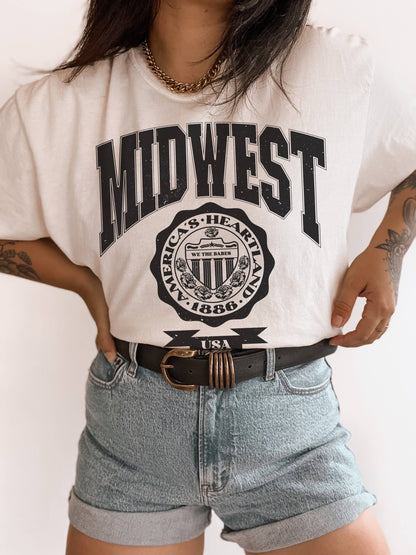 Midwest Vibes Aesthetic Graphic Tee