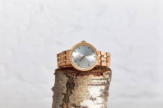 The Teak - Handmade Natural Wood Wristwatch