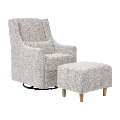 Toco Swivel Glider and Stationary Ottoman