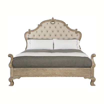 Campania Upholstered Panel Bed