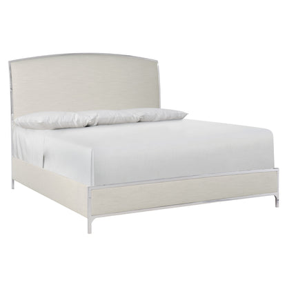 Silhouette Upholstered Panel Bed