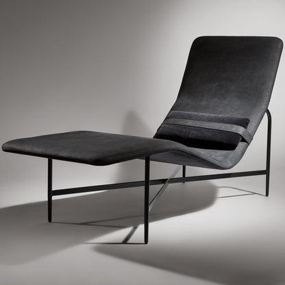 Deep Thoughts Leather Chaise Lounge