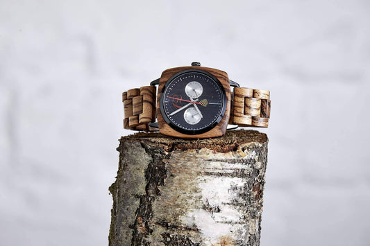 The Oak - Handmade Natural Wood Wristwatch