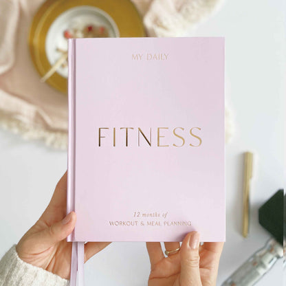 My Daily Fitness planner -  Workout and Meal Planner (Violet)