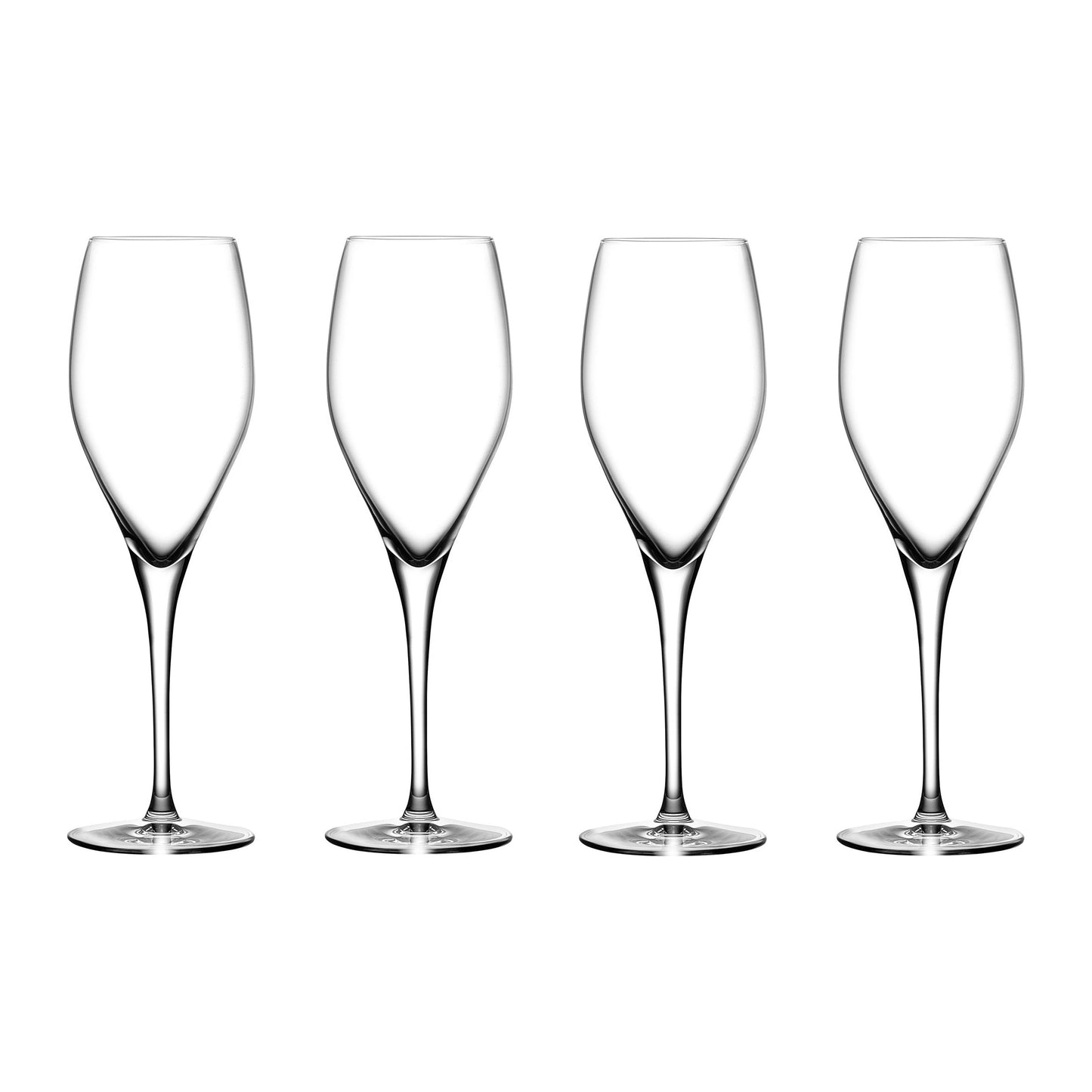 Vintage Rounded Champagne Glass (Set of 4)