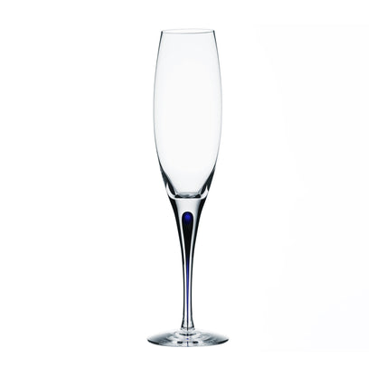 Intermezzo Blue Flute Glass