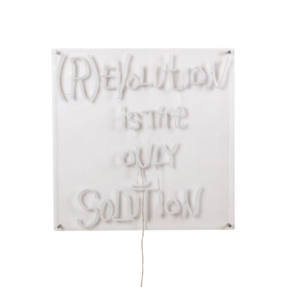 (R)Evolution Is The Only Solution LED Wall Light