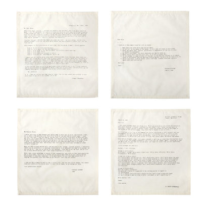 Letter Napkin (Set of 4)