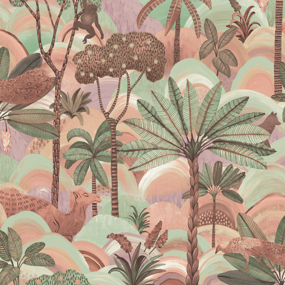 Desert Palm Removable Wallpaper
