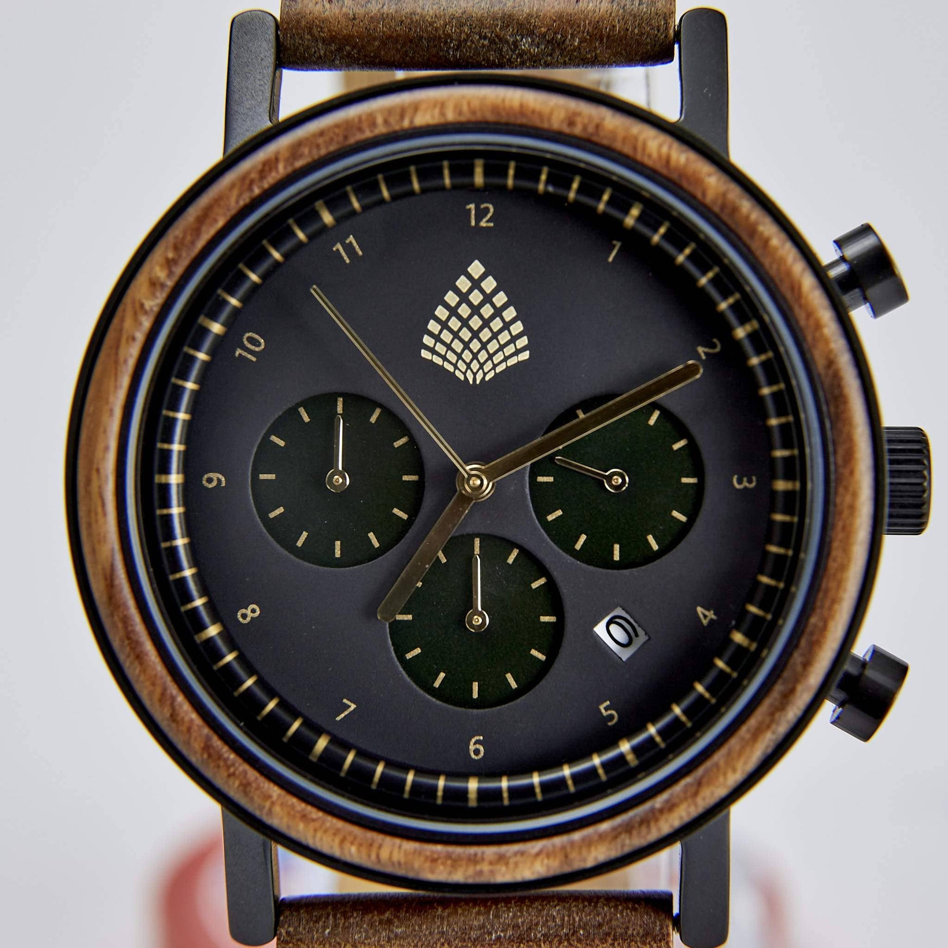 "The Cedar" Handmade Natural Cedar Wood Wristwatch - Athens and Company - The Sustainable Watch Company