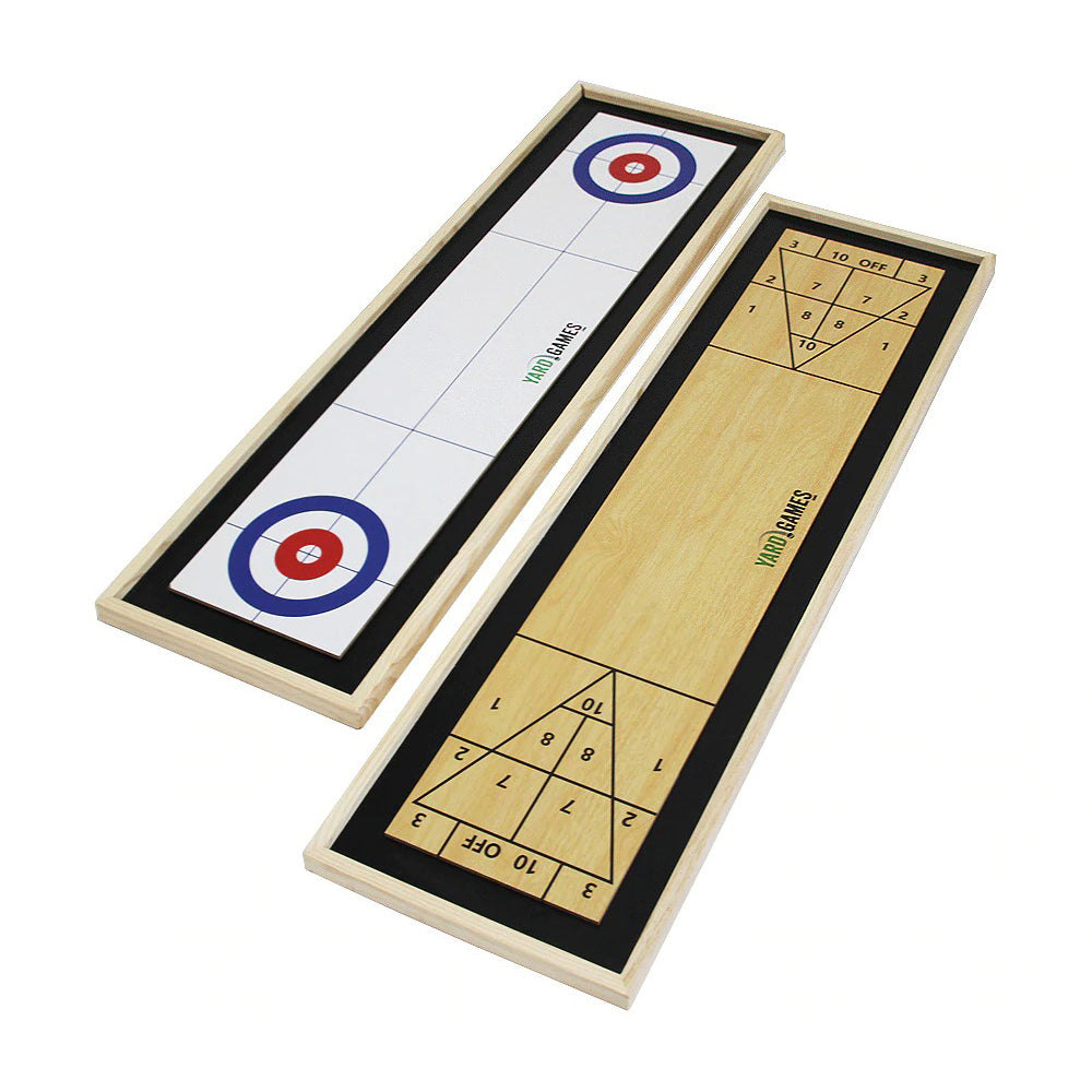 Curling and Shuffleboard 2 in 1 Table Top Game